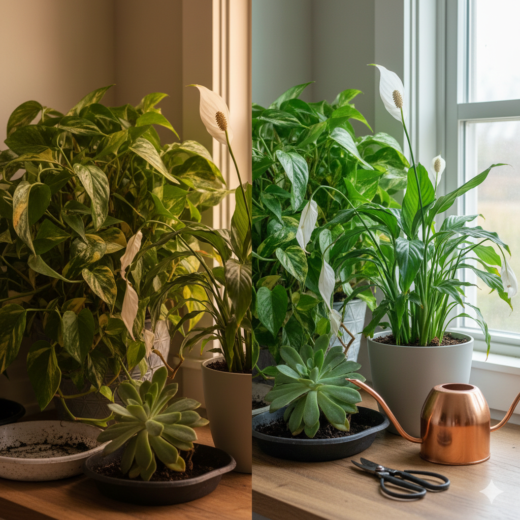 Common Indoor Plant Problems and Solutions